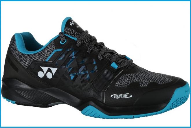 La nouvelle chaussure Power Cushion Sonicage de Yonex : légère et comfortable - © DR 