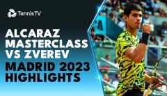Carlos Alcaraz Masterclass vs Alexander Zverev! | Madrid 2023 Highlights