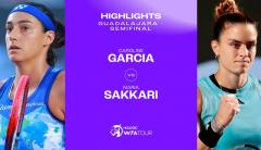 Caroline Garcia vs. Maria Sakkari | 2023 Guadalajara Semifinal | WTA Match Highlights